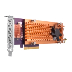 Quad M.2 SATA SSD Expans Card Supports Up To 4 M.2 2280