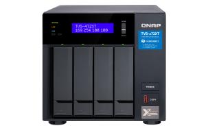 NAS - TVS-472XT-i3-4G - 4 Bay Core i3 - 4GB DDR4 - 2 GigaLan 1x 10Gbase-Tport