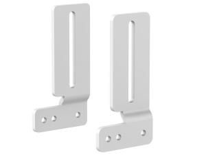 Rise A163 Flexible (stud) Wall Adapter White