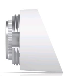 Bullet Camera Angled Base White