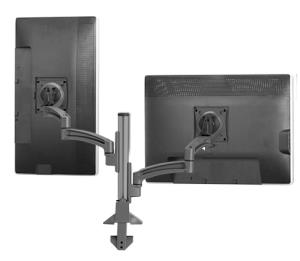 Kontour K2c Articulating Column Mount 2 Monitors