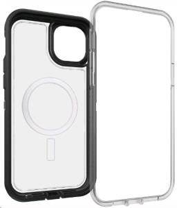 iPhone 14 Plus Case Defender Series XT Black Crystal (Clear/Black)