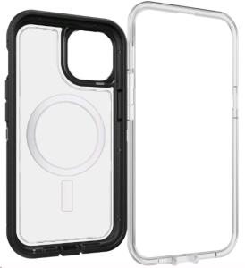 iPhone 14 Case Defender Series XT Black Crystal (Clear/Black)