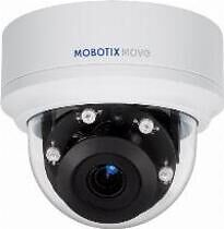 Mobotix Move Vandal Dome Network Cameravd2-5-ir-va (video Analytics) Weatherproof Dome Camera With I
