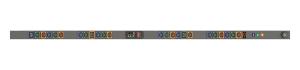 Geist MGU3EGB0-24PK33-2PS56B2A10-S-A rPDU Switched 0U 16A 230/400V WYE / IEC C13/C19 Vertical 3m