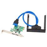 Pci-e Card USB 3.0 2ext 2int Frontpanel Set USB 3.0