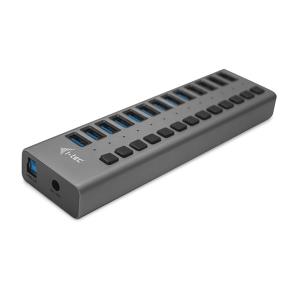 Charging Hub 13 Ports USB 3.0 + Power Adapter 60 W Grey Uk