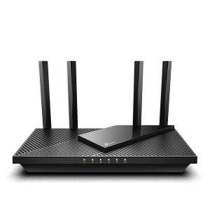 Wireless Wi-Fi 6 Router Ax3000 Archer Ax55 Dual Band Gigabit Black