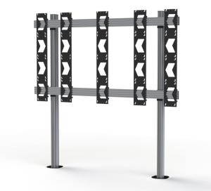 Bolt Down Stand For Unilumin Upanels 4x4 Dvled Videowalls, Black