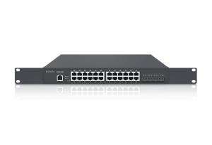 Ecs1528t Cloud Managed Switch 24 Port 13in Compact Gigabit With 4 Sfp+ Ports