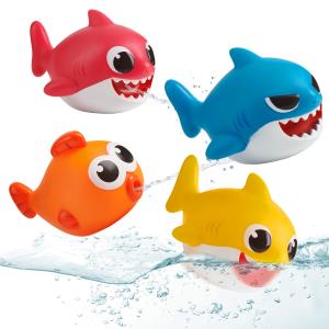 Baby Shark- Bath Squirt Toys 4-pack