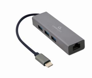 USB-C Hub - Gigabit Network Adapter With 3-Port USB 3.1