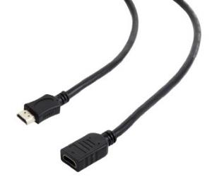 High speed HDMI extension cable with Ethernet, 2m