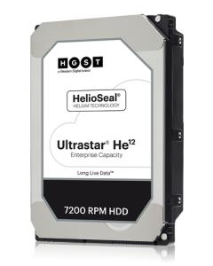 Hard Drive - Ultrastar He12 - 12TB - SAS 12gb/s - 3.5in - 7200rpm - 4kn Format Ise (HUH721212AL4200)