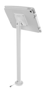 Rise Vesa Mount Flip Swivel 60cm White All Vesa Enclosures