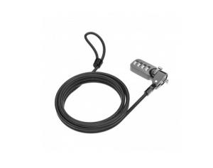 Combination 24 Units Cable Lock Black
