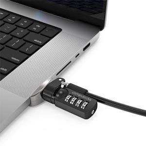 Ledge adapter for 2021 M1 MacBook Pro 16in + Combination Cable Lock