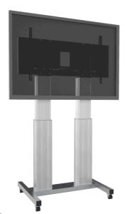 Mobile Stand Mount Plain For 70in - 120in .h-shape Mobile Base Silver