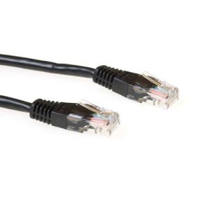 Patch cable - CAT6 - Utp -  15m - Black