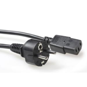 230v Connection Cable Schuko Male - C13 1.5m