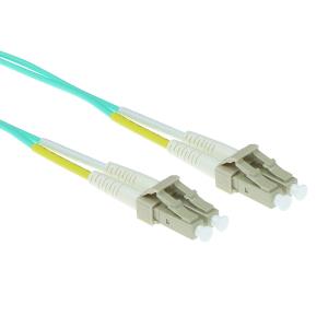 Lc-lc 50/125m Om3 Duplex Fiber Optic Patch Cable 1m