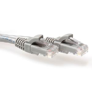 Patch Cable Utp CAT6a Snagless With Rj45 Connectors 4m Grey