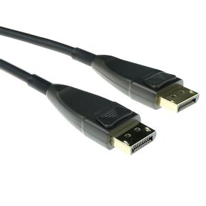 DisplayPort Hybrid Fiber/copper Cable Dp Male To Dp Male - 30m