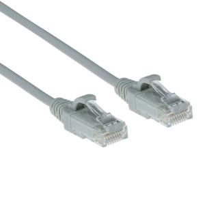 Slimline Patch Cable - CAT6 - U/UTP - 3m - Grey