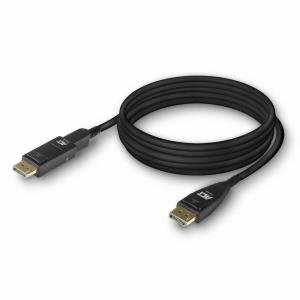 DisplayPort 1.4 Active Optical Cable 8K with Detachable Connector DisplayPort Male - DisplayPort Male 10m