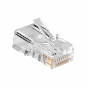 Modular CAT5E RJ-45 Connector ( 10 pieces Zip bag )