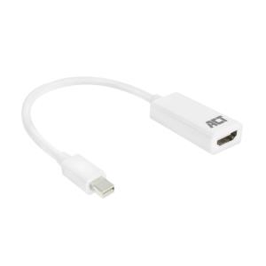 Mini DisplayPort Male To Hdmi-a Female Adapter 15cm