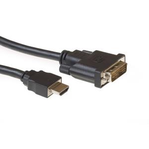 HDMI to DVI-D Adapter Cable HDMI A Male - DVI-D Single Link Male 18+1 2m
