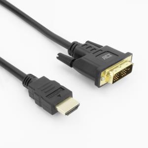HDMI-A Male to DVI-D Male Adapter Cable 3m
