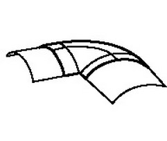 Flat Corner For Floor Molding Ref 032800