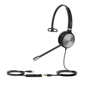 Headset - Uh36 - Mono - USB-a - Black For Ip Phone Teams