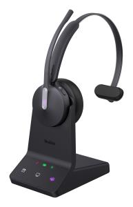 Wireless Dect Headset - Wh64 - Mono - USB - Black / White For Teams