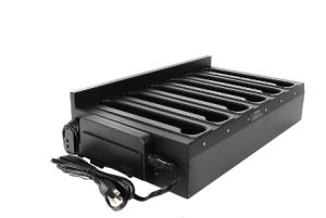 Ex80 Six Bay Charger Uk With 120w Ac Adapter