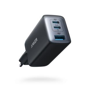 735 Gan III Prime 3-port 65w Charger Eu Black