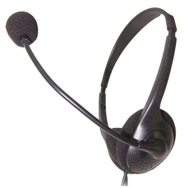 Headset HS0002 - Stereo - 3.5mm - Black - with microphone