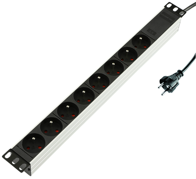 Power Strip 19 8way Full Aluminium Without Switch