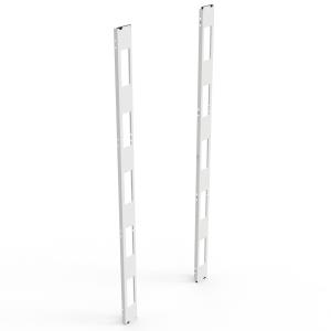 Side Skirts - 19in - 800mm - 47u - White