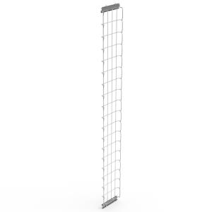 Cable Wiremesh Tray - 300mm - 52u - Zinc Blue Passivated