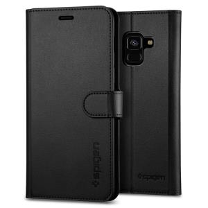 Galaxy A8 (2018) Case Wallet S Black