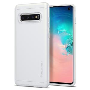 Galaxy S10 Case Thin Fit Classic White