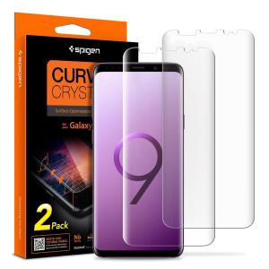 Galaxy S9+ Film Curved Crystal Hd Case Friendly Front 2