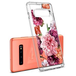 Galaxy S10 Case Cecile Rose Floral