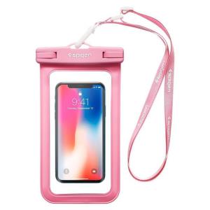 A600 Universal Waterproof Phone Case Pink 4.01x7.08in