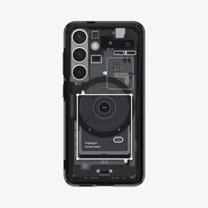 Galaxy S25 Ultra Hybrid MagFit Case Zero One Black