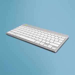 Compact Break Ergonomic Keyboard Qwerty (us) Bluetooth White