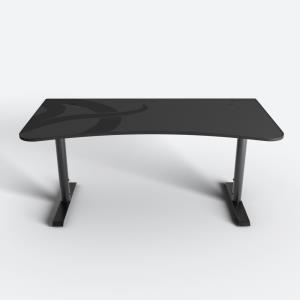 Arena Gaming Desk Grey Bundel incl. montagebox